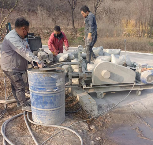 抚顺路面下沉注浆